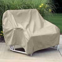 Winter outdoor patio chair covers, glider